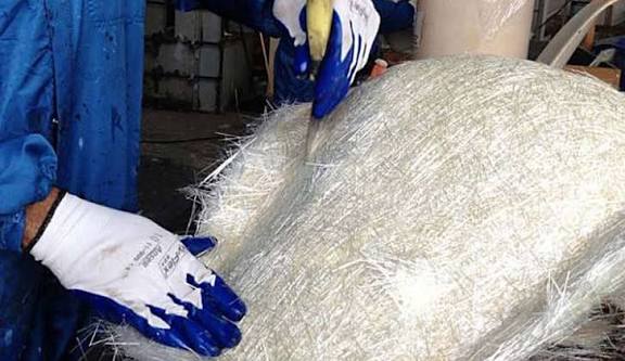 تولید مواد اولیه فایبرگلاس + شامل رزین پلی استر الیاف و ژل کوت